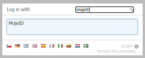 Selecting institution